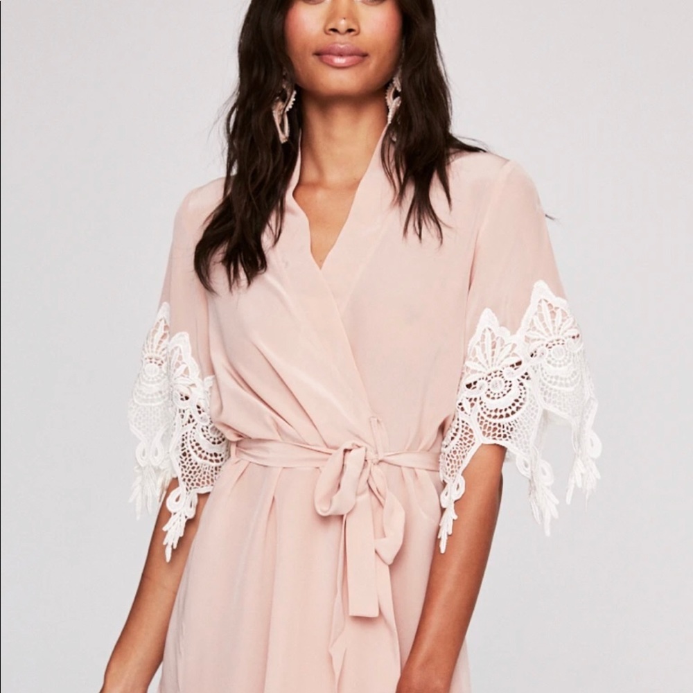 Silk Stone Cold Fox Robe